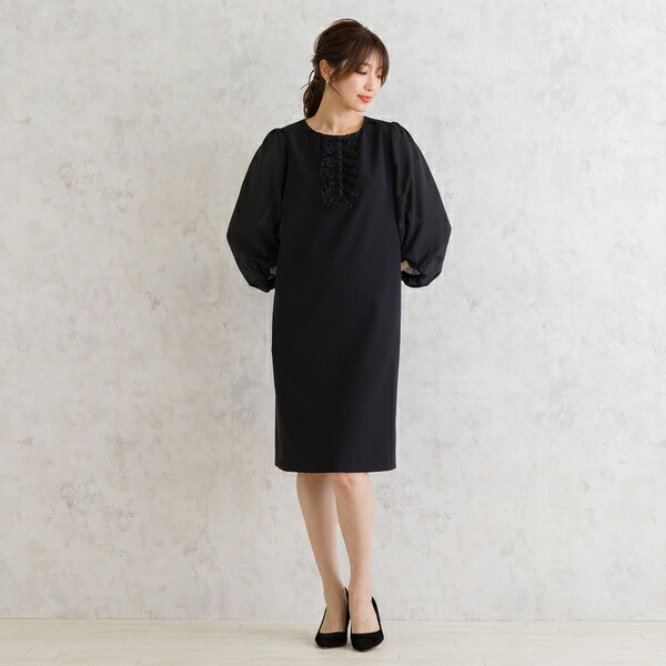 楽天市場】レース袖ワンピース／ローズティアラ（Rose Tiara） : 丸井