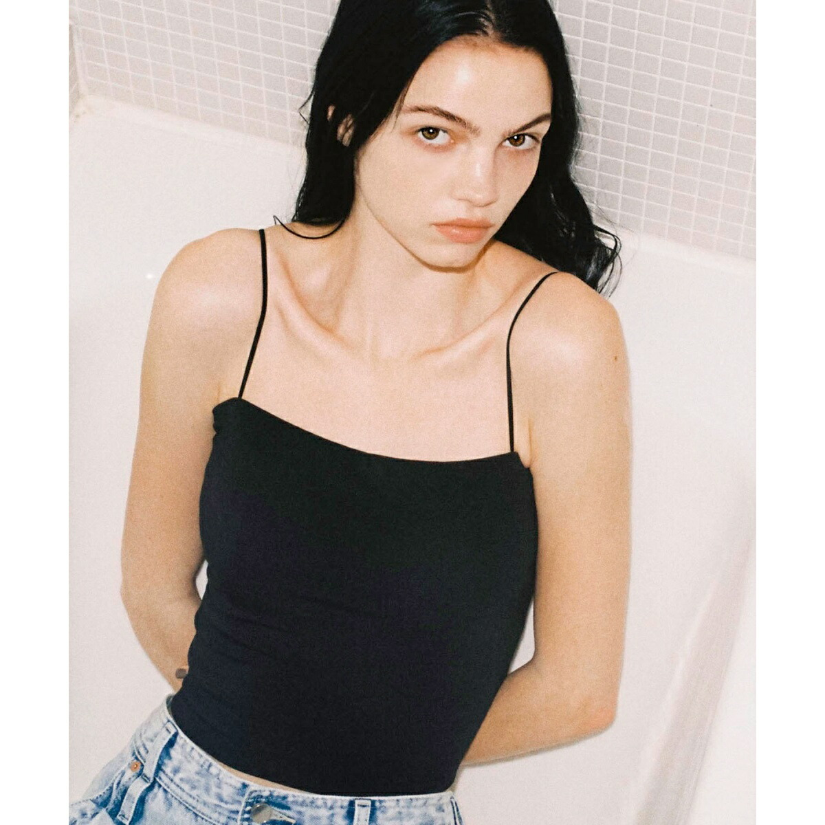 楽天市場】【OUR WACOAL×ADAM ET ROPE'】カップインベアトップ