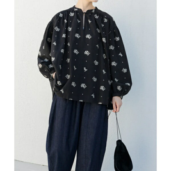 楽天市場】クロスステッチスモックブラウス／かぐれ（kagure） : 丸井