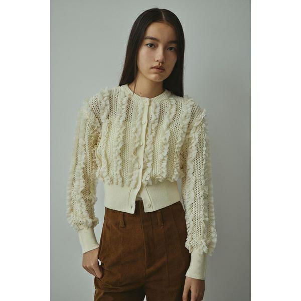 楽天市場】チュールフリルニットカーデ／スタイルミキサー（STYLEMIXER