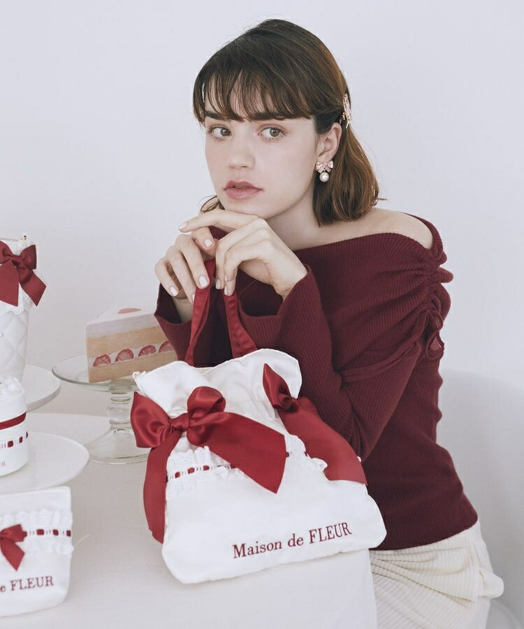 楽天市場】ガトーフレーズダブルリボン2Wayトート／メゾン ド フルール