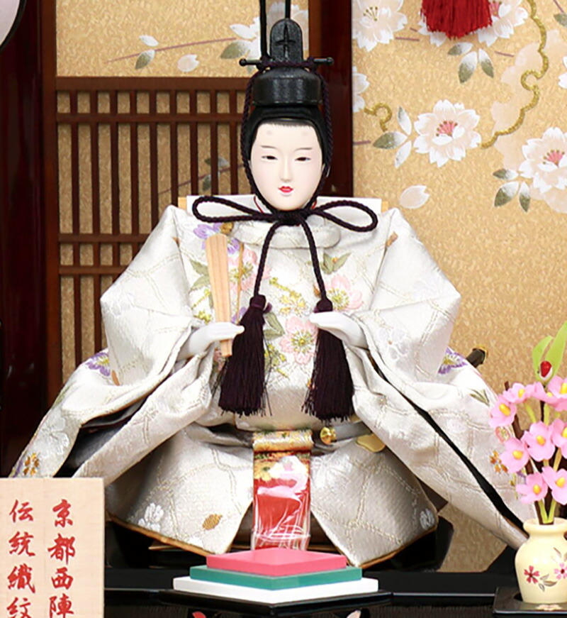 楽天市場】雛人形 ひな人形 雛 コンパクト収納飾り 親王飾り 恵翠作 洸