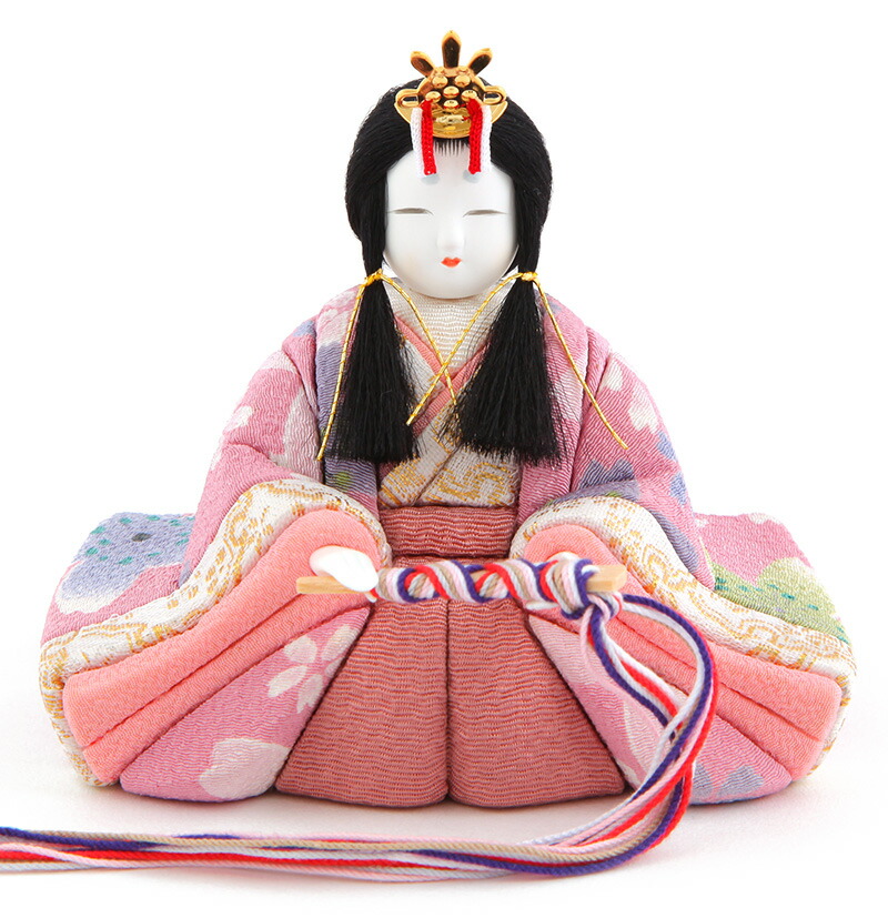 楽天市場】雛人形 コンパクト 一秀 ひな人形 木目込人形飾り 段飾り 五