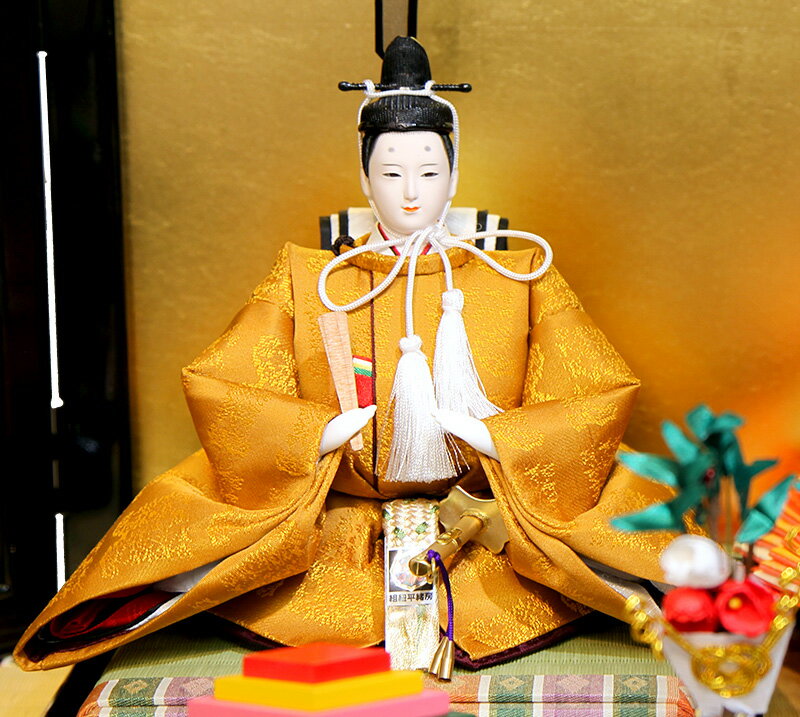 楽天市場】雛人形 久月 ひな人形 雛 平飾り 親王飾り 光園作 正絹有職