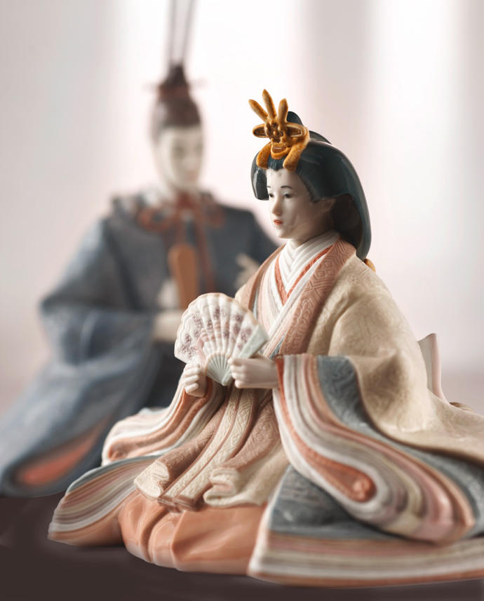 アプリ リヤドロ雛人形セット アプリ リヤドロ雛人形セット 春雛