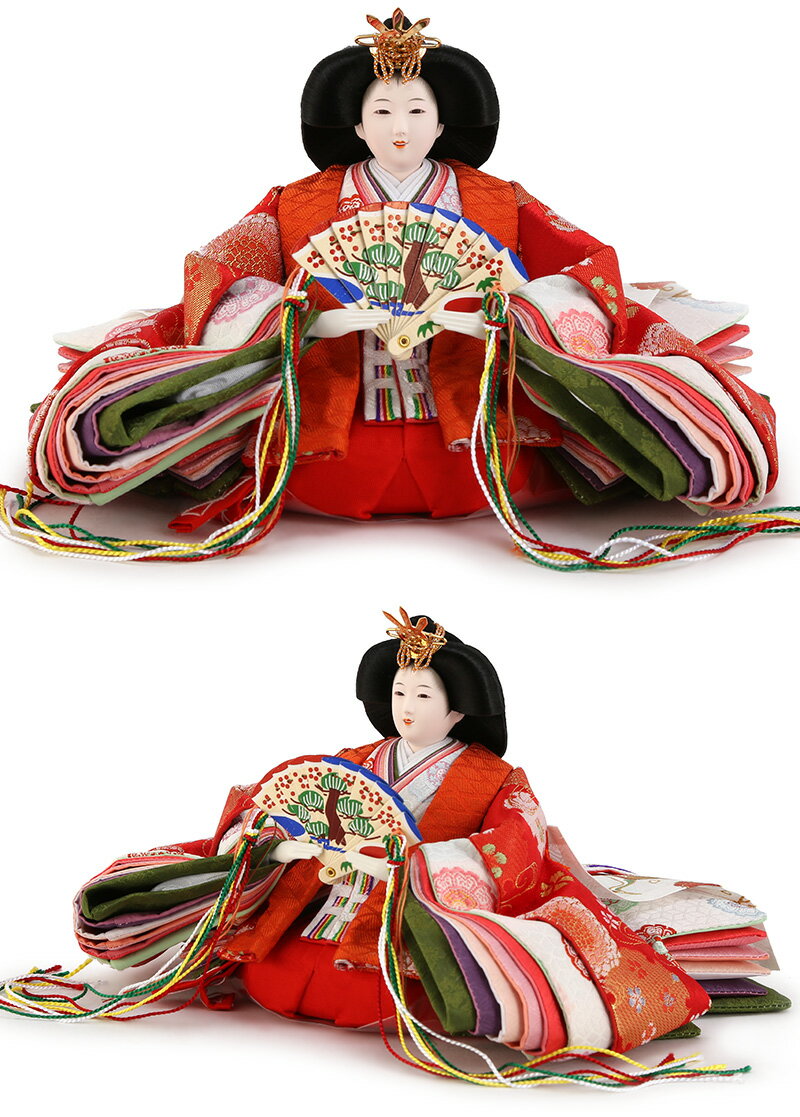 楽天市場】【最大P10倍&先着クーポン☆3/4まで】雛人形 コンパクト