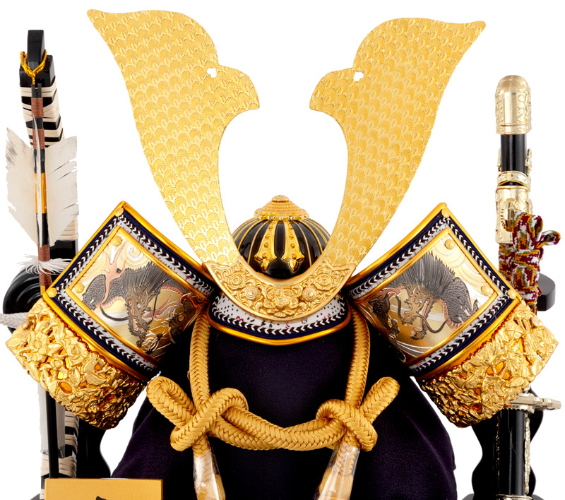 楽天市場】五月人形 コンパクト おしゃれ 兜 ケース飾り 六角アクリル