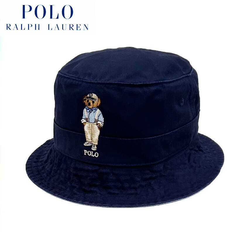 楽天市場】POLO RALPH LAUREN POLO BEAR BUCKET HAT / ポロ ラルフ