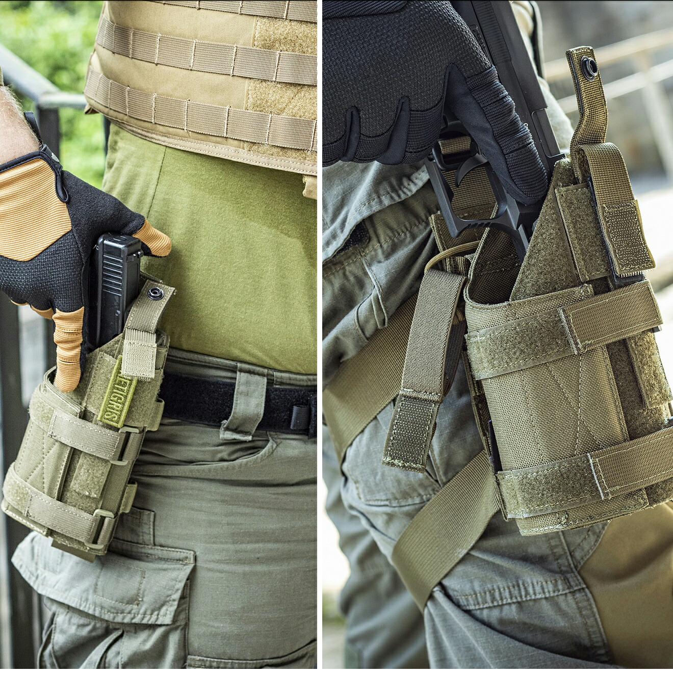 楽天市場】OneTigris ハンドガンホルスター ガスガン x300 m92f p226