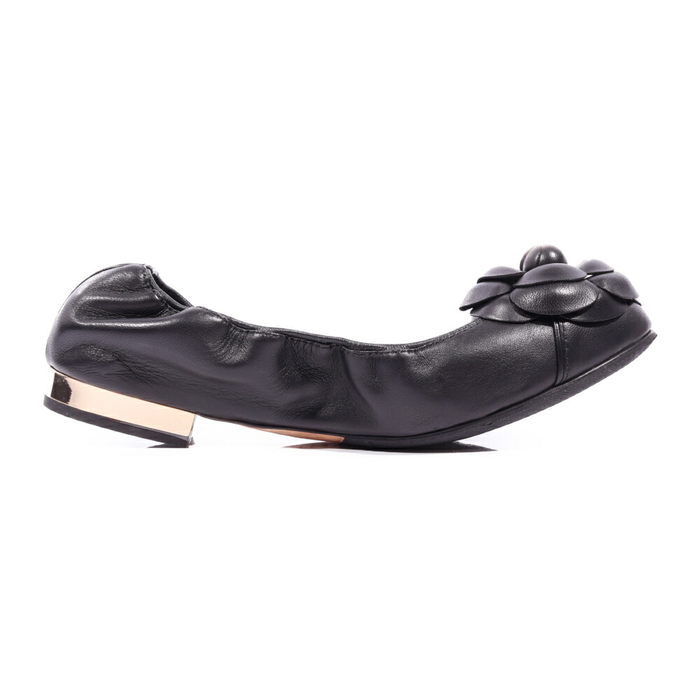 楽天市場】CHANEL（シャネル）カメリア パンプス バレエシューズ