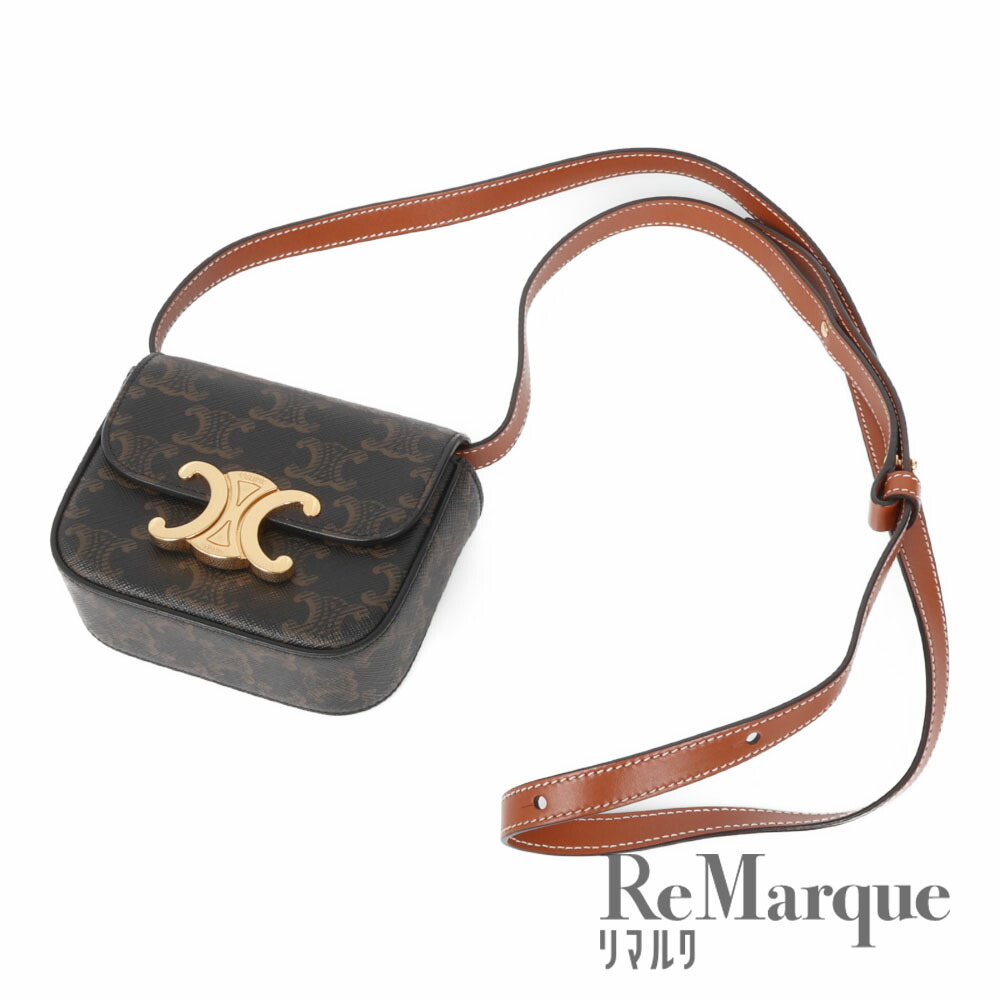 楽天市場】CELINE（セリーヌ） ミニ トリオンフ ショルダーバッグ