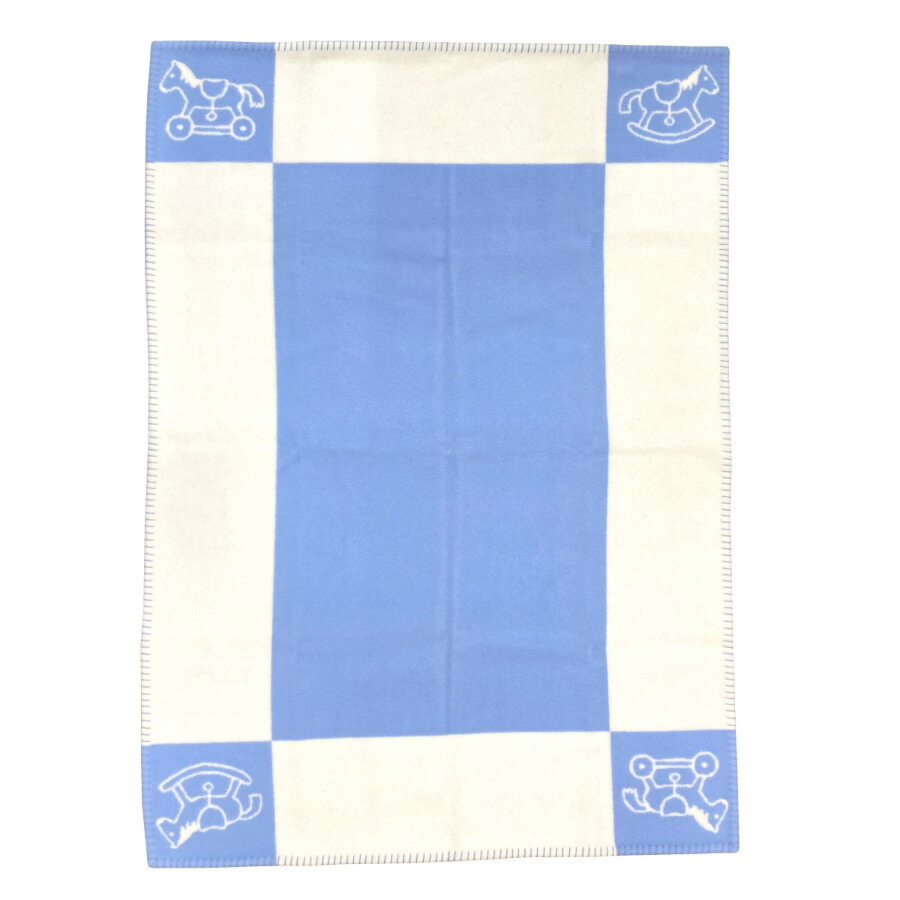 楽天市場】エルメス HERMES 大判 ブランケット おくるみ 赤ちゃん