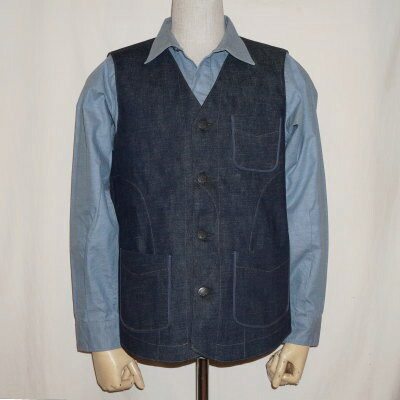 楽天市場】MENDERS-オールドデニム-ベスト-20sオペレートベスト