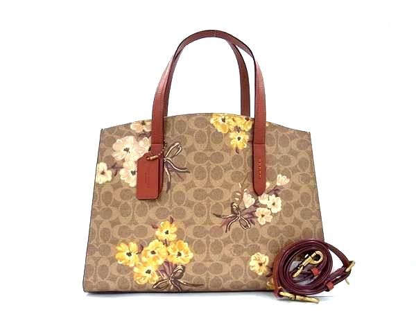 楽天市場】コーチ シグネチャー（柄花・植物）（レディースバッグ