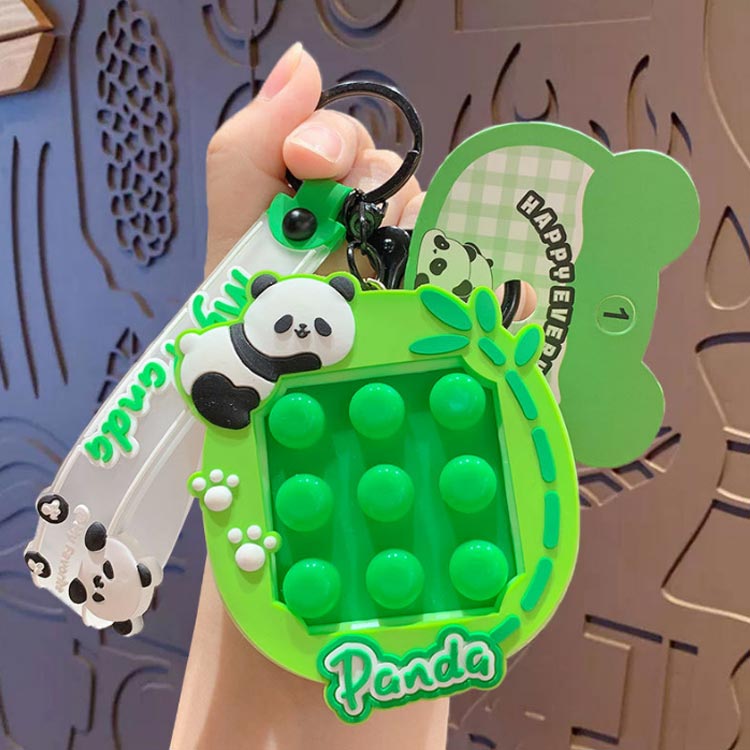 楽天市場】キーホルダー プッシュポップゲーム アニマル 迷路付き 両面