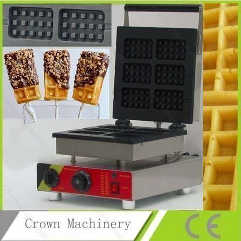 楽天市場】ワッフルメーカー 業務用 スティック型 6個作成可能 110v