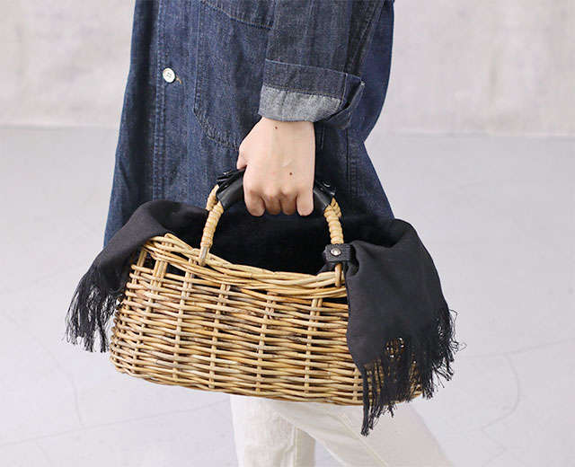 楽天市場】【公式】アラログかごバッグA (かごバッグ) 500WORKS.ラタン