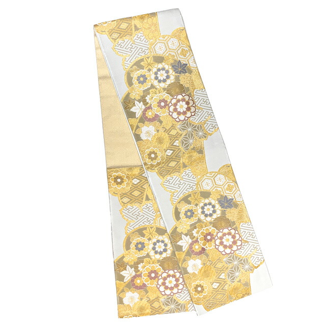 楽天市場】袋帯 振袖用 成人式の振袖に 西陣織の袋帯 六通 仕立て