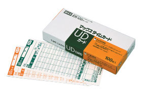 楽天市場】マックス タイムレコーダー（ER-180UD）専用 タイムカード