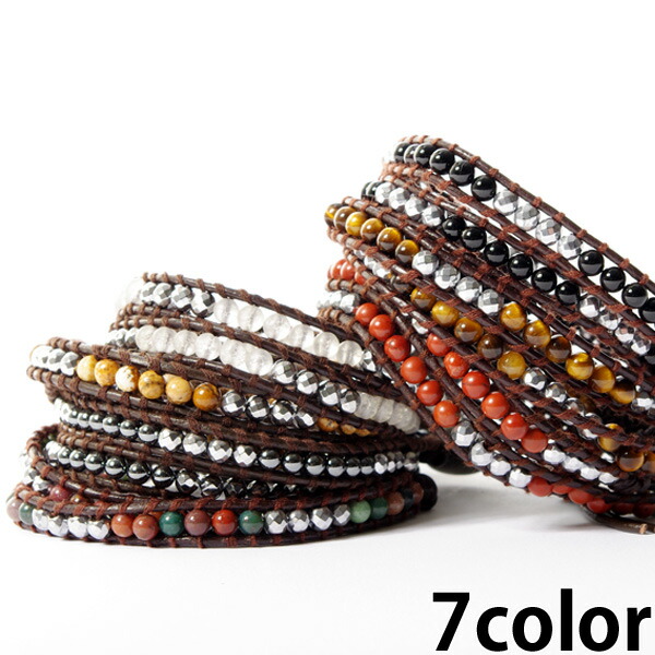 楽天市場】天然石 パワーストーン ブレスレット 2連 メンズ レディース