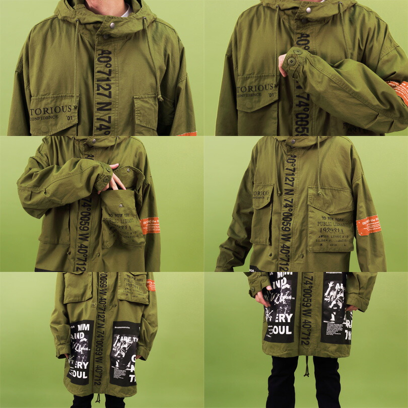 楽天市場】モッズコート メンズ ミリタリージャケット【 送料無料 】全