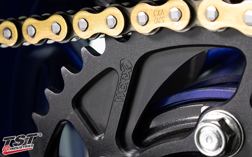 TST WORX 520 Rear Sprocket | Kawasaki Ninja 400 / Z400