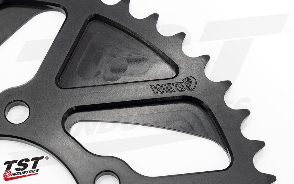 TST WORX 520 Rear Sprocket | Kawasaki ZX-4RR / ZX-4R