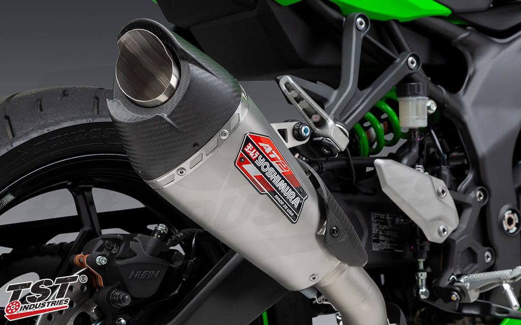 Yoshimura AT2 Slip-On Exhaust | Kawasaki ZX-4RR / ZX-4R