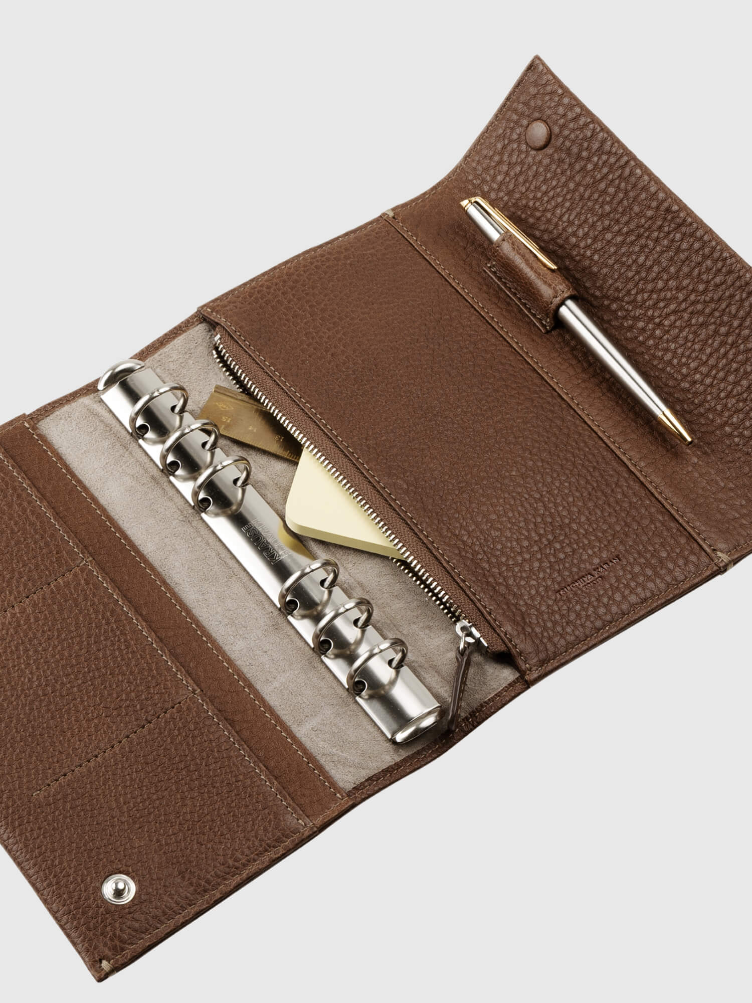 トーンオイルヌメ マルチポケットバイブル手帳 – ステーショナリー