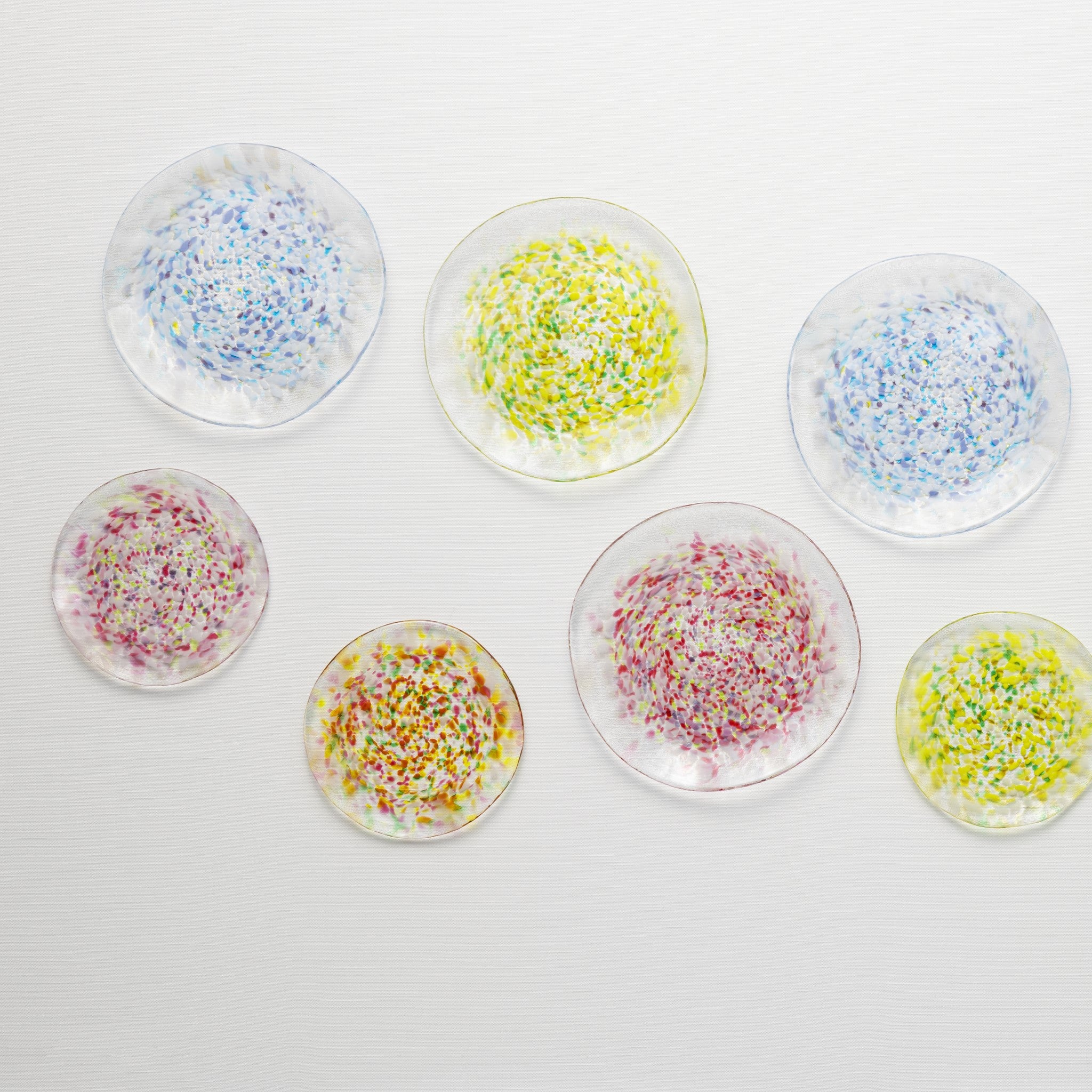 津軽びいどろ にほんの色 ふうけい 皿 向日葵 | オフィシャルショップ