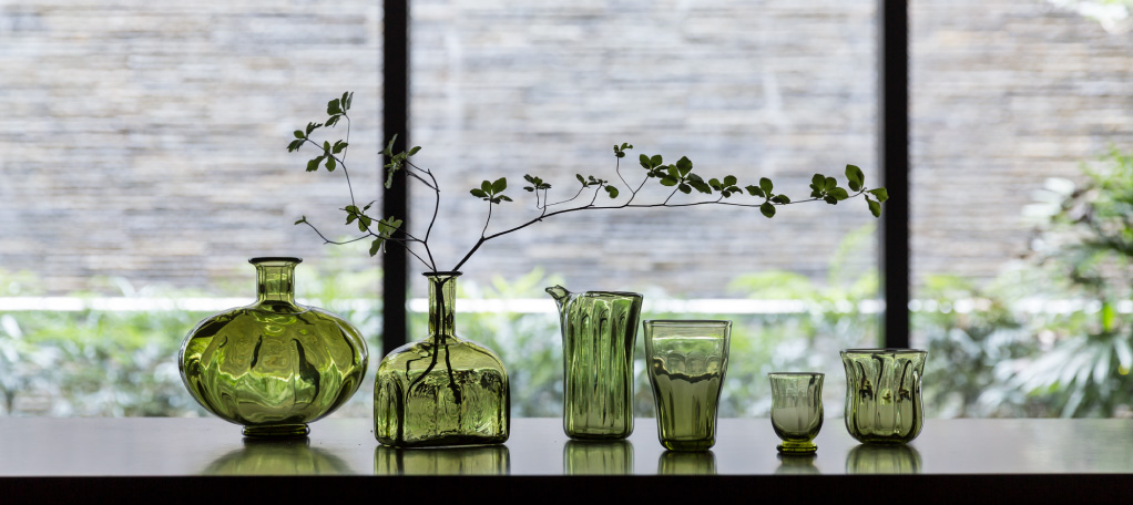 復刻 七里長浜［2月］ | シリーズ | ハンドメイドガラスの伝統工芸品