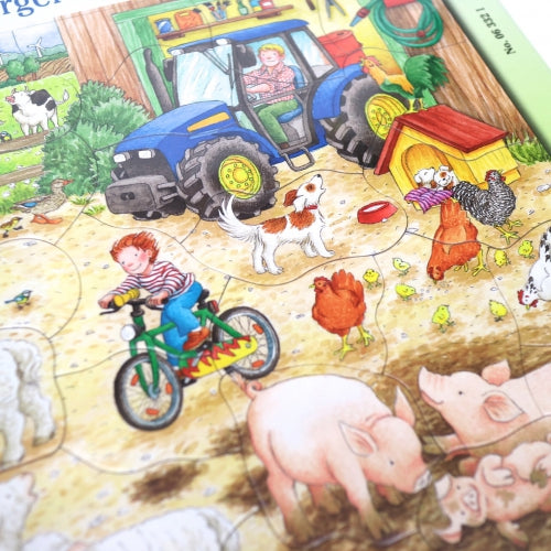 パネルパズル 40P 私のひつじ ラベンスバーガー（ドイツ）｜つみきや