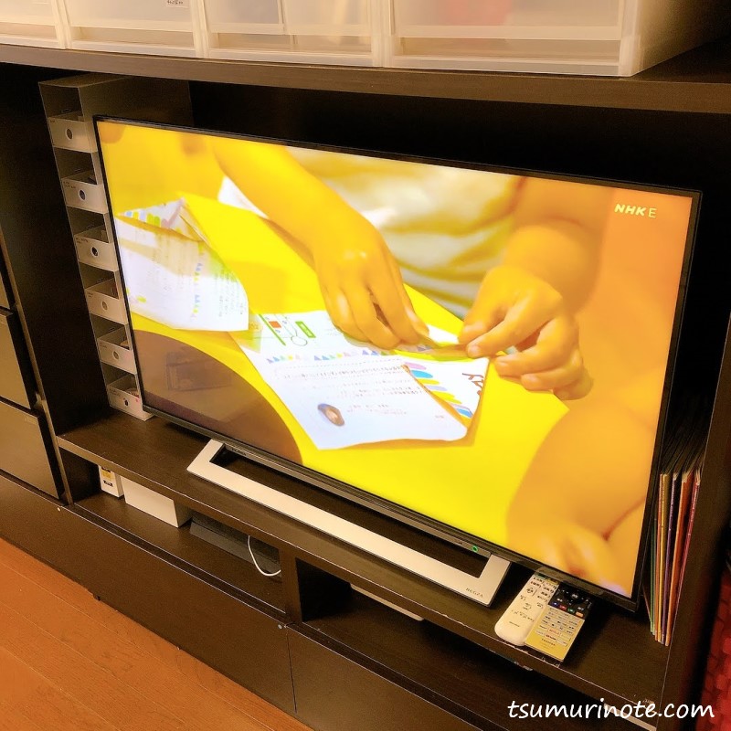 ダブル録画やネット動画視聴もおまかせ！東芝43V型4K対応液晶テレビ