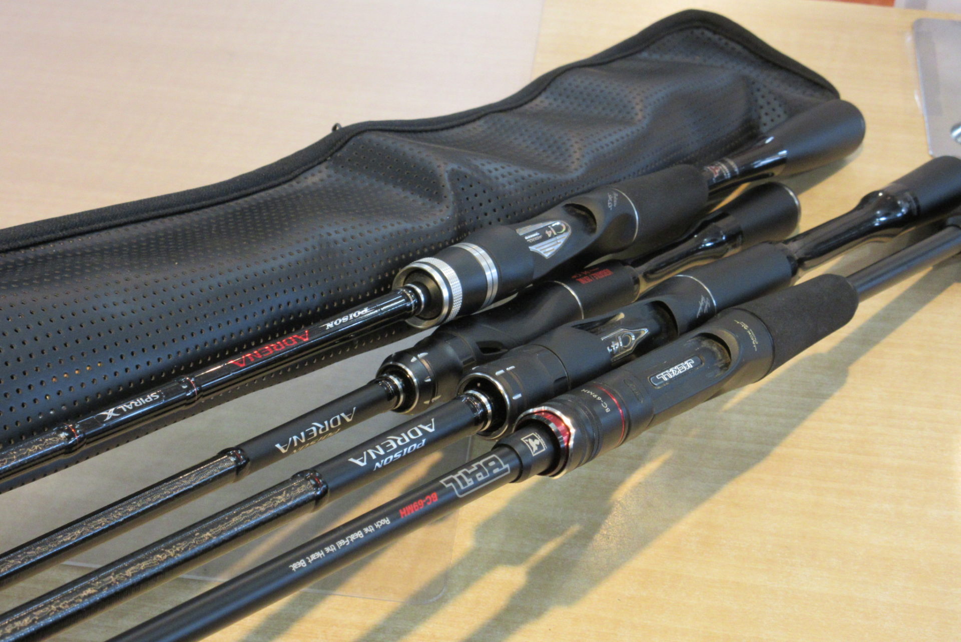 シマノのポイズンアドレナ166L－BFS、18ポイズンアドレナ