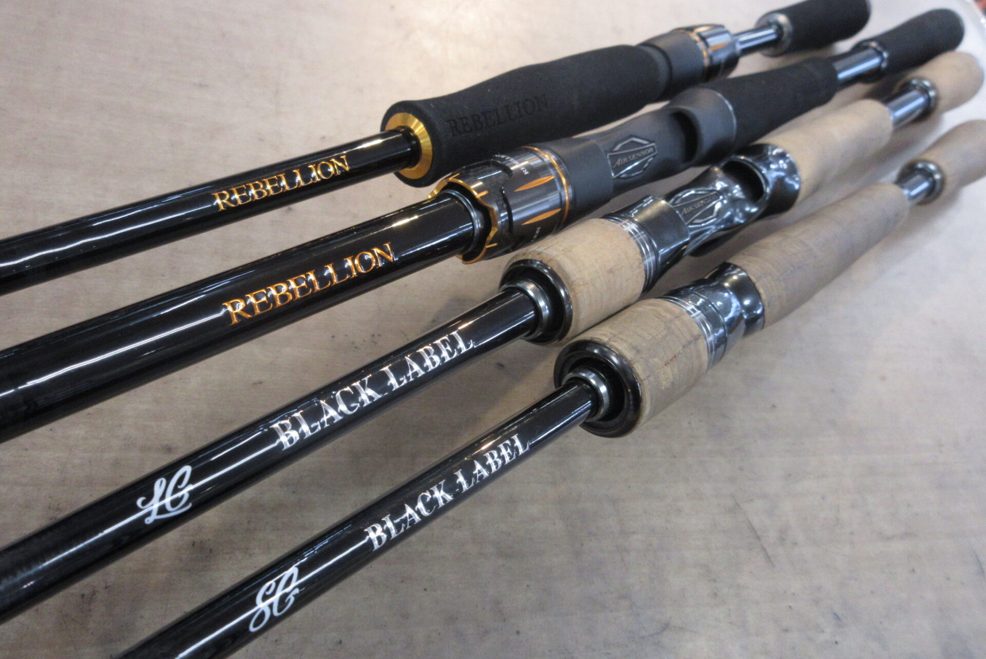 ダイワのブラックレーベルBLX LG631MLFB、ブラック