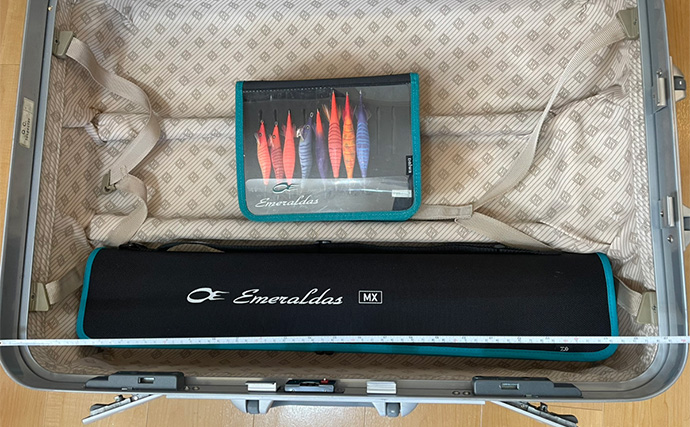 飛行機を使った旅行にはパックロッドがおすすめ エギング対応の製品の