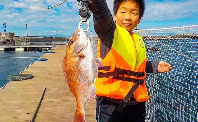 ミッション「孫にマダイを釣らせる」を無事クリア【J'sフィッシング