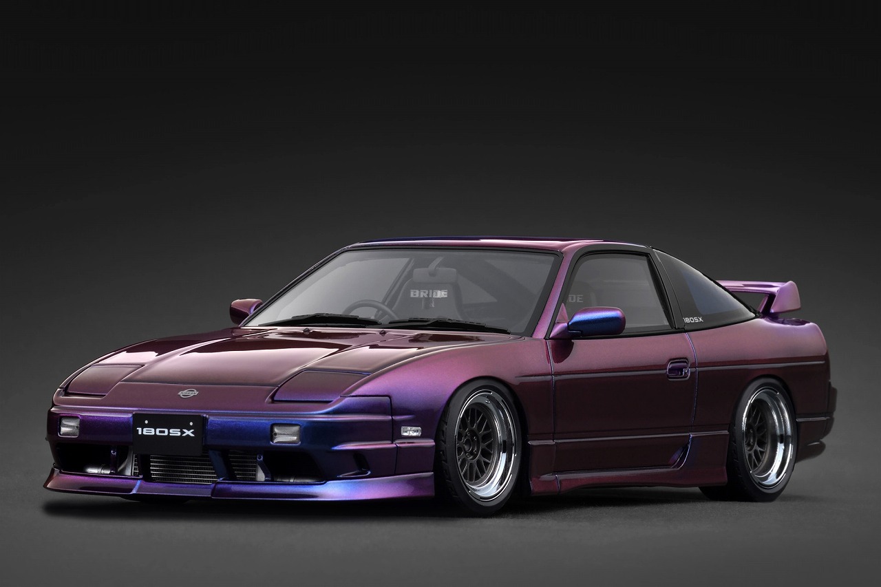 1/18 Nissan 180SX TYPE X (RPS13) Purple Metallic【IG3762