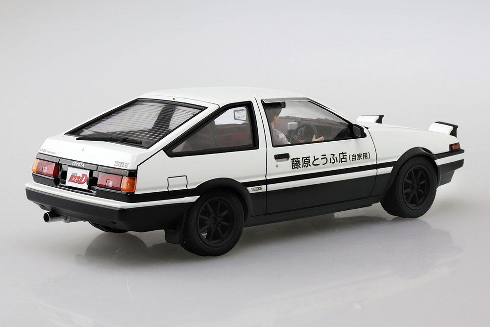 1/24 頭文字D 14 藤原拓海 AE86トレノ プロジェクトD仕様 ドライバー