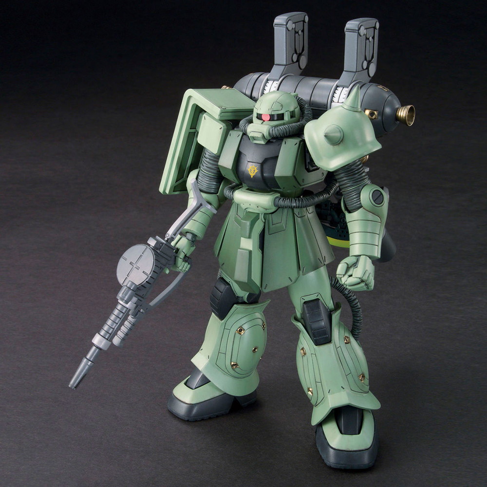 HG 1/144 量産型ザク+ビッグガン(ガンダムサンダーボルト版
