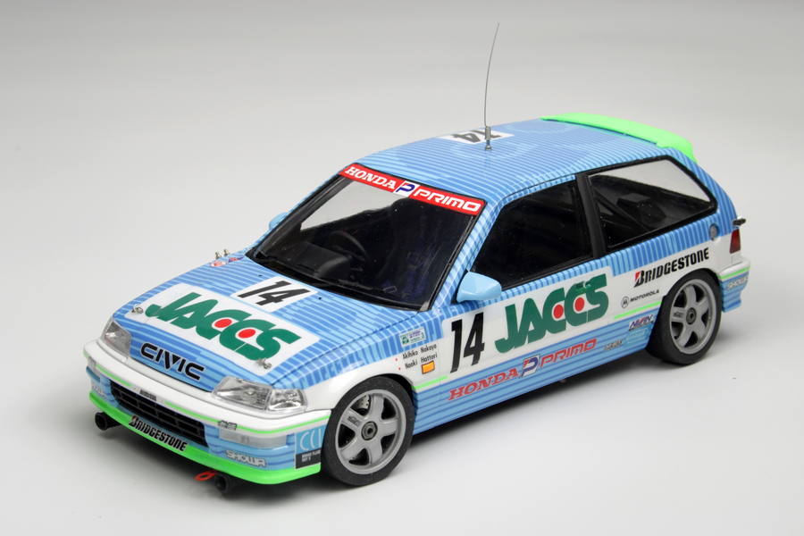 1/24 シリーズ ホンダ シビック EF-9 Gr.A 1991 JTC インターTEC