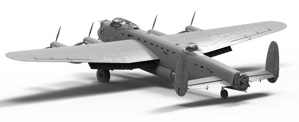 BF010 ボーダーモデル 1/32 アブロ ランカスター B.MKI/III フル