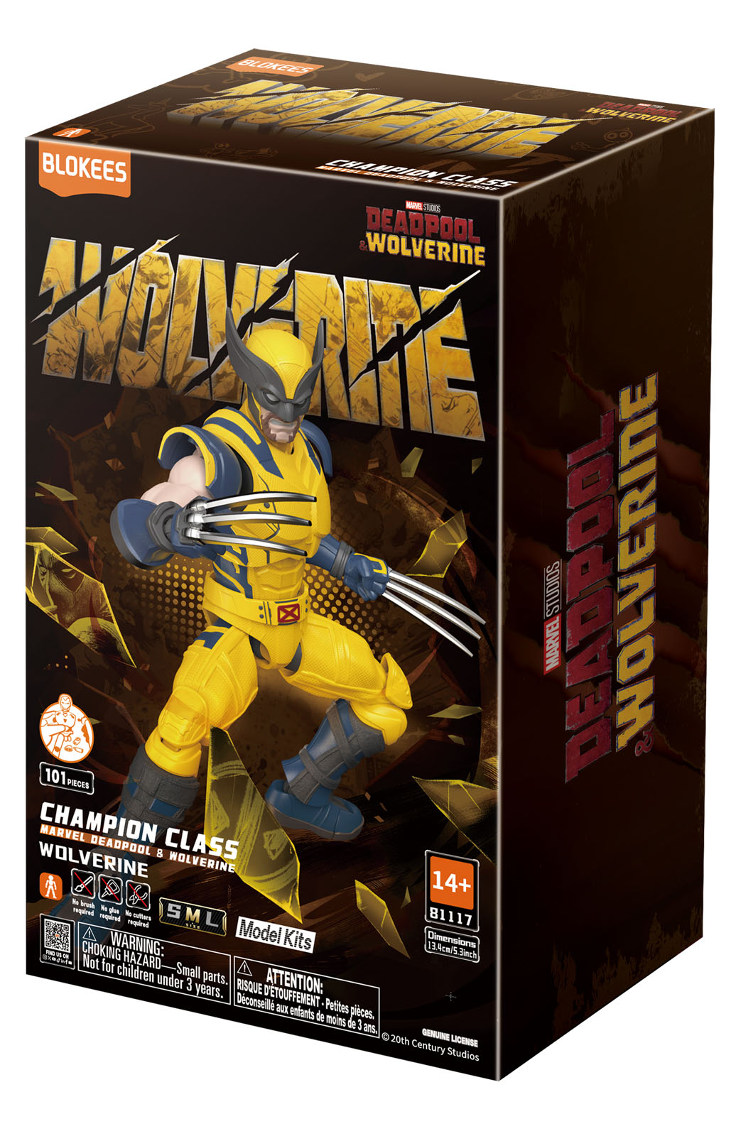 MARVEL[CHAMPION CLASSシリーズ] ウルヴァリン【4975406511213】｜Blokees