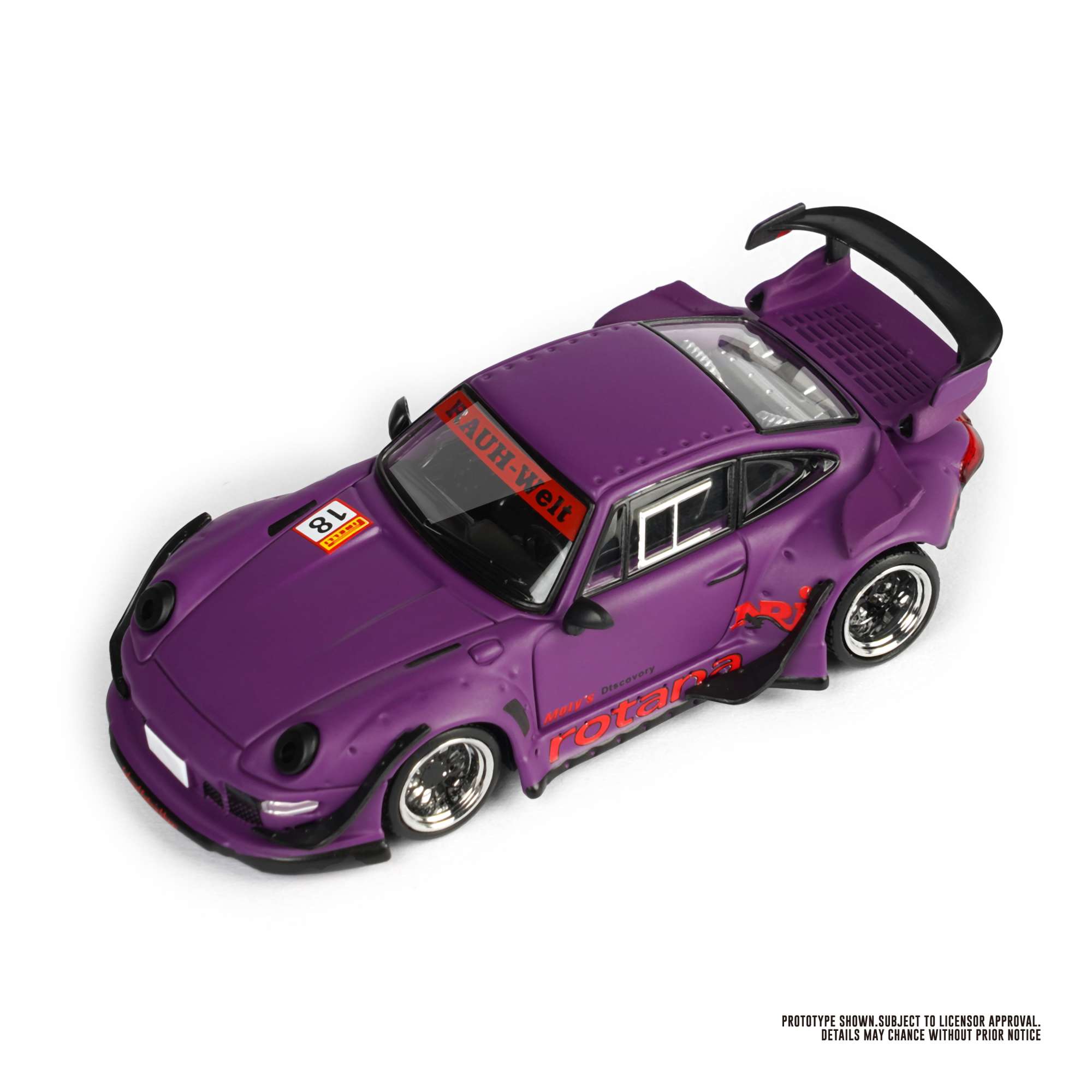 1/64 RWB 993 Rotana 18# パープル【MM64-RWB993-001:4892345678916