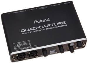 RolandのQUAD-CAPTURE UA-55なら「十分な性能と機能」（オーディオ