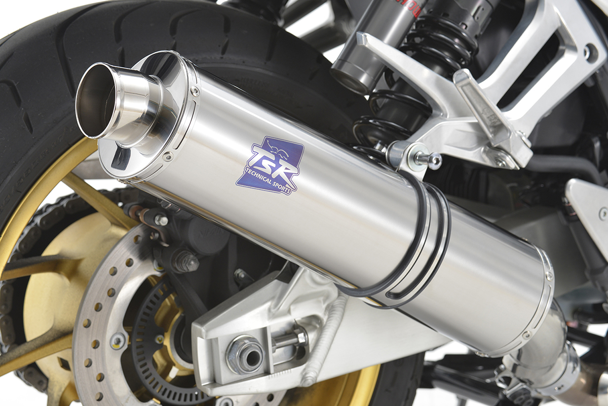 CB1300TSR マフラー へこみ傷あり マフラー 修理 凹み 傷 バイク