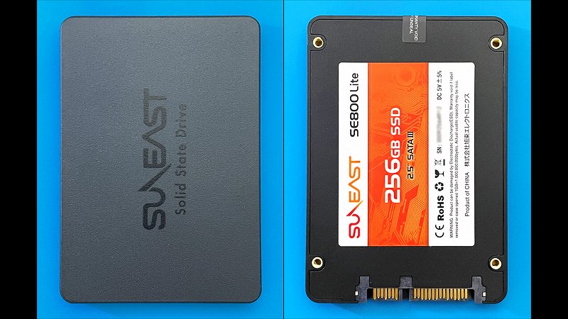 SUNEAST SE800 Lite 256GB～中身はHIK○○？ | ちょうべいのThinkPad