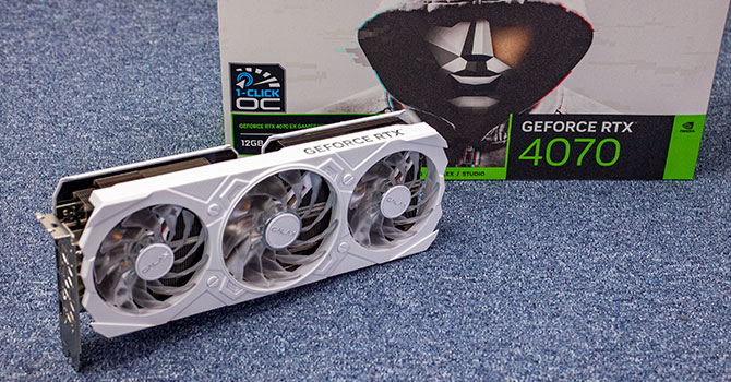 Galax GeForce RTX 4070 EX Gamer White Review | TechPowerUp