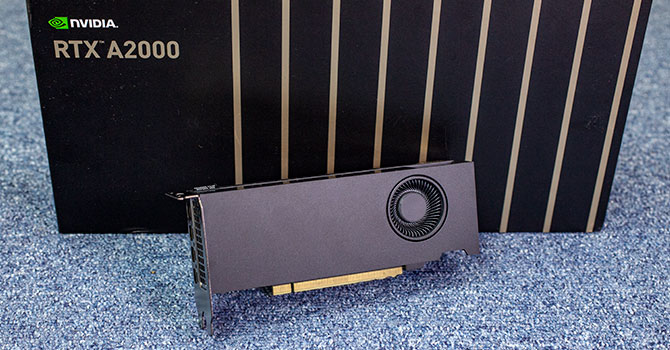 NVIDIA RTX A2000 Review - World's Fastest ITX Card: Low-Profile