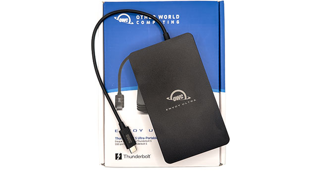 OWC Envoy Ultra 2TB Thunderbolt 5 SSD Review - Blistering Speed